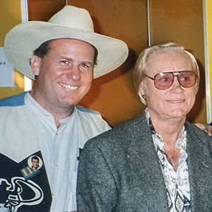 With George Jones